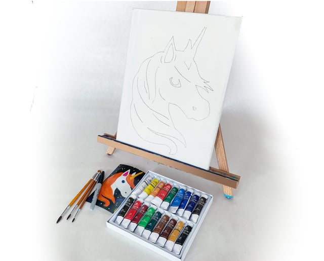 Unicorn Art Set for Kids  Art sets for kids, Drawing for kids